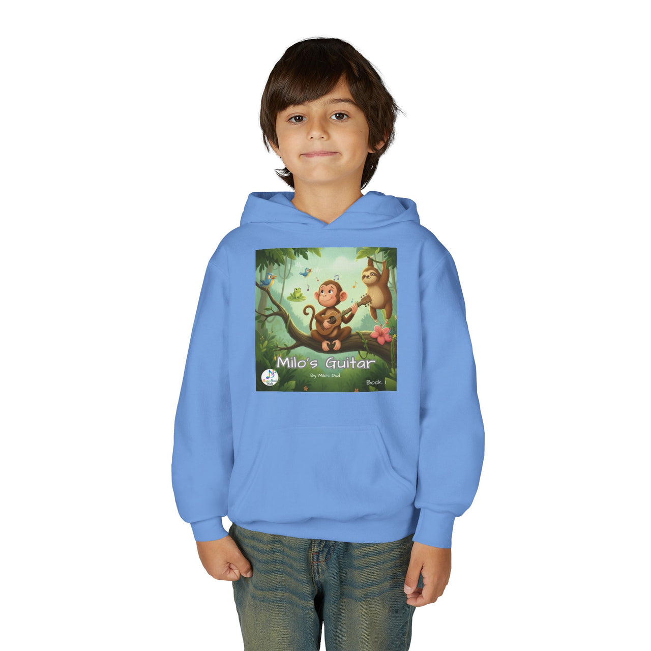 Youth Hoodie - "Milo's Guitar" by Magic Music Kids